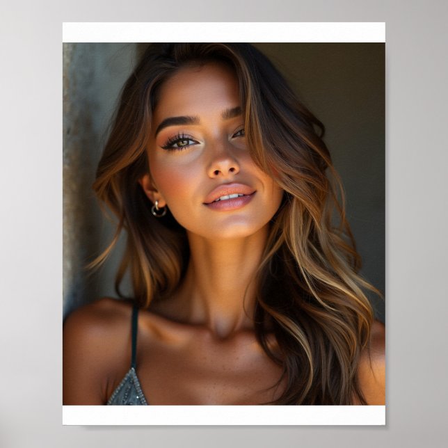 Beautiful American women Poster (Front)