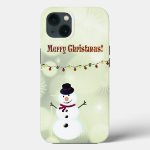 Beautiful, Amezing Christmas Snowman Case-Mate iP iPhone 13 Case