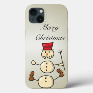 Beautiful, Amezing Christmas Snowman iPhone 13 Case
