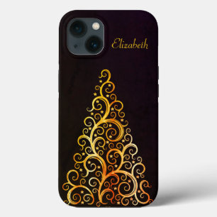 Beautiful, Amezing, Gold Christmas Tree Case-Mate  iPhone 13 Case
