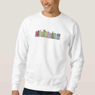 Beautiful Amsterdam Row Houses Soft  Sweatshirt