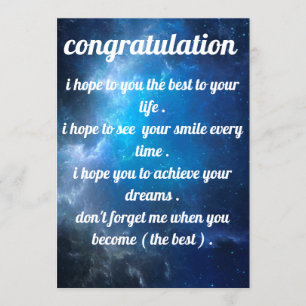 beautiful and best invitation congratulation