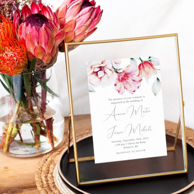 Beautiful and Colourful Floral Wedding Invitation (Creator Uploaded)