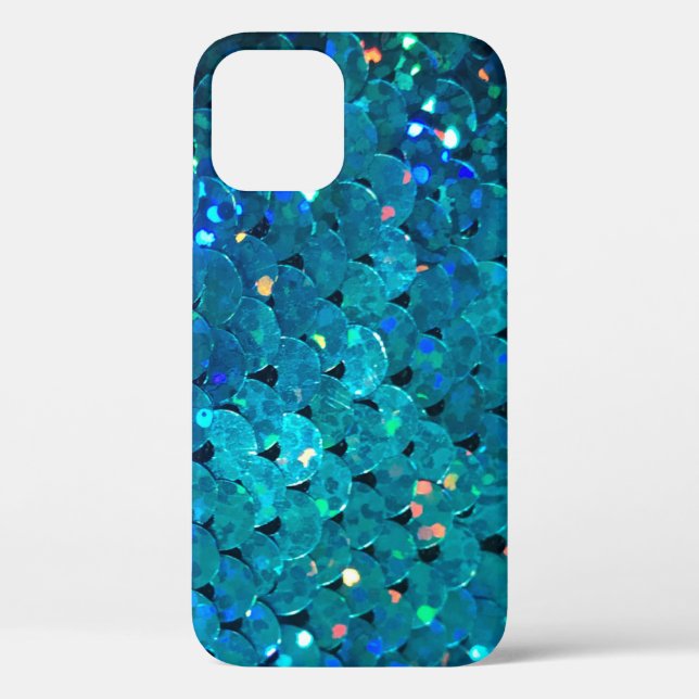 Beautiful and colourful sequins sparkling under th Case-Mate iPhone case (Back)