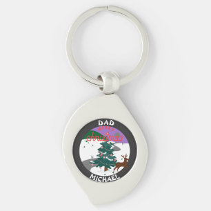 beautiful and elegant christmas gift for dad keych key ring