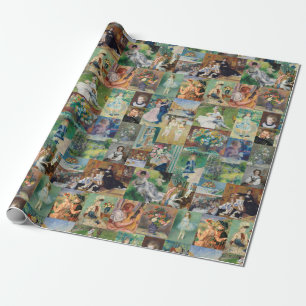 Beautiful and Elegant Renoir Paintings Wrapping Paper