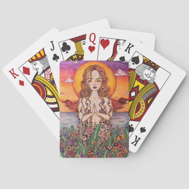 Beautiful and Ethereal Playing Cards (Back)
