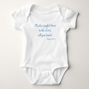 Beautiful and Joyful shout Baby Bodysuit