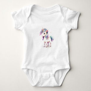 Beautiful and Majestic Unicorn Baby Bodysuit
