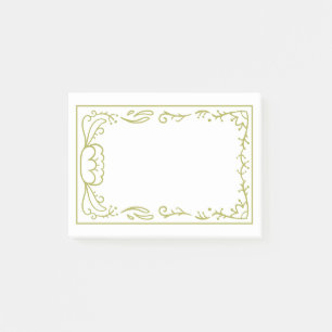 Beautiful and simple frame design post-it notes