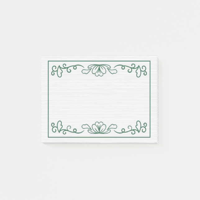 Beautiful and simple frame design post-it notes (Front)