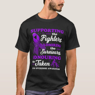 Beautiful And Supportive Drug Overdose Awareness 1 T-Shirt