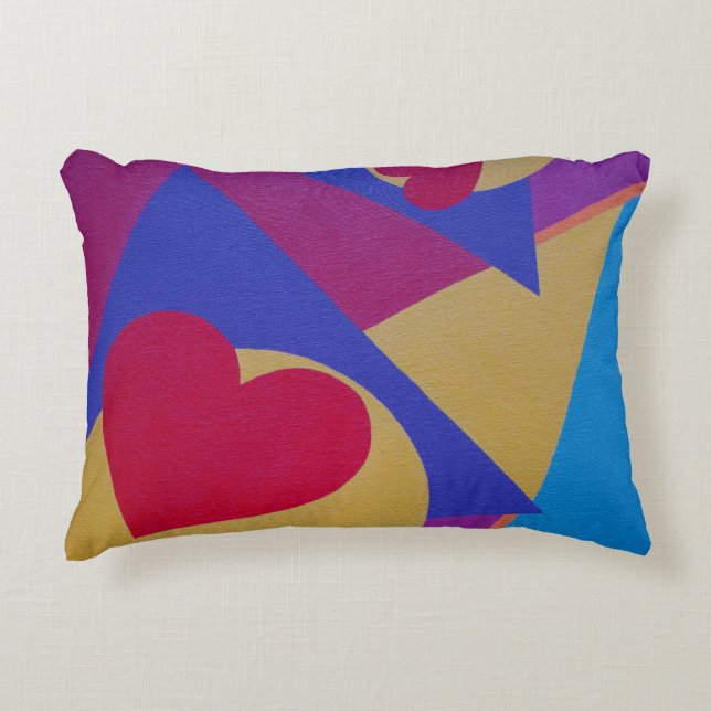 Beautiful and Vibrant Colors! Accent Pillow (Front)