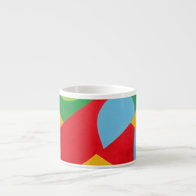 Beautiful and Vibrant Colors! Espresso Mug (Front)