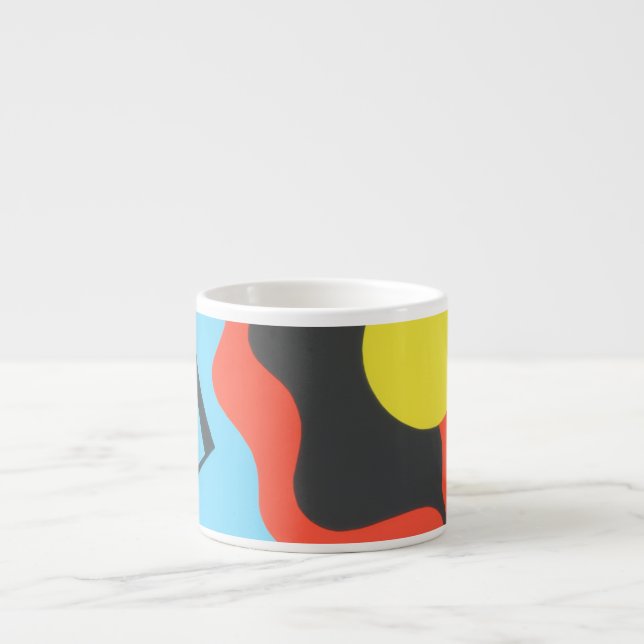 Beautiful and Vibrant Colors! Espresso Mug (Front)
