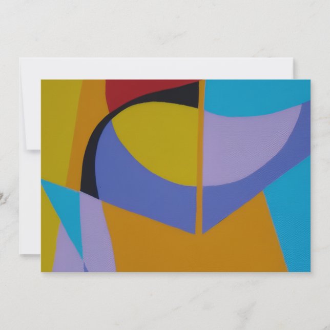 Beautiful and Vibrant Colors! Invitation (Front)