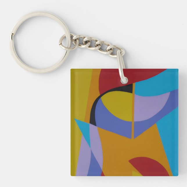 Beautiful and Vibrant Colors! Keychain (Front)