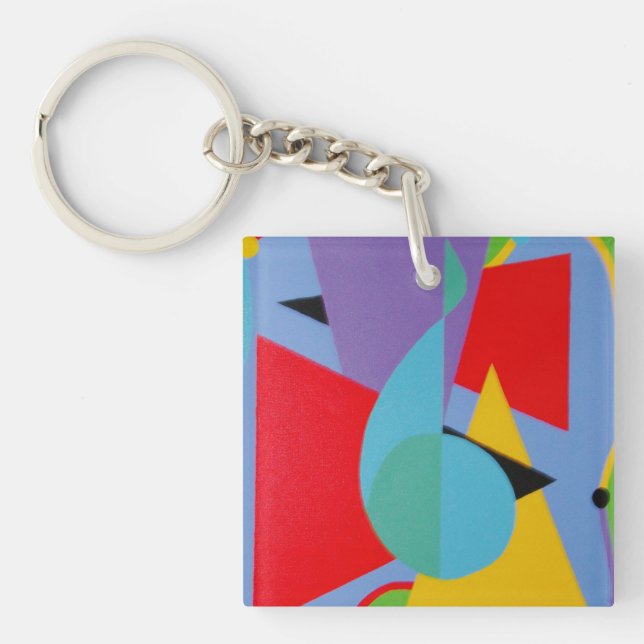 Beautiful and Vibrant Colors! Keychain (Front)
