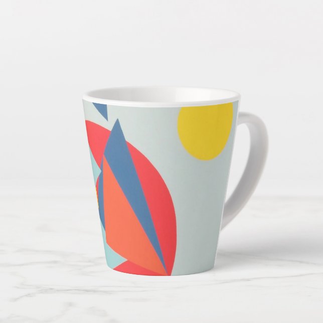 Beautiful and Vibrant Colors! Latte Mug (Right Angle)