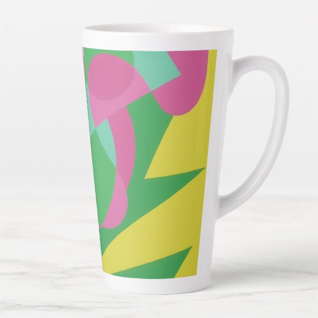 Beautiful and Vibrant Colors! Latte Mug (Right)