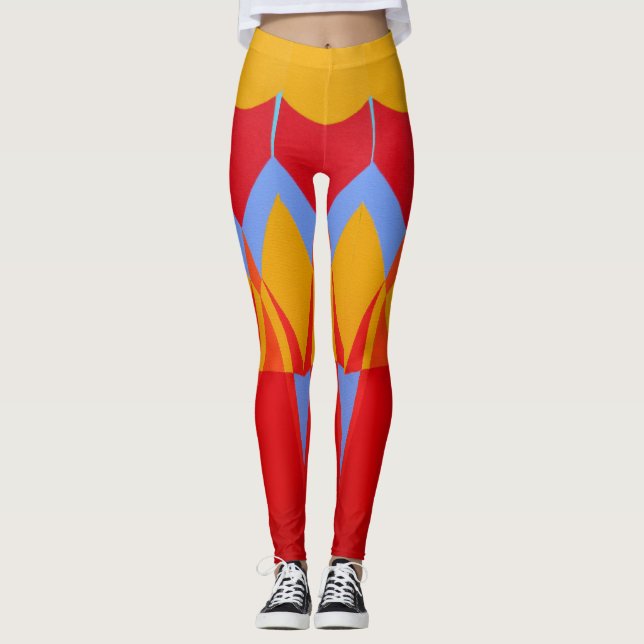Beautiful and Vibrant Colors! Leggings (Front)