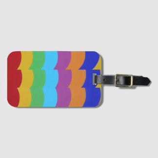 Beautiful and Vibrant Colors! Luggage Tag