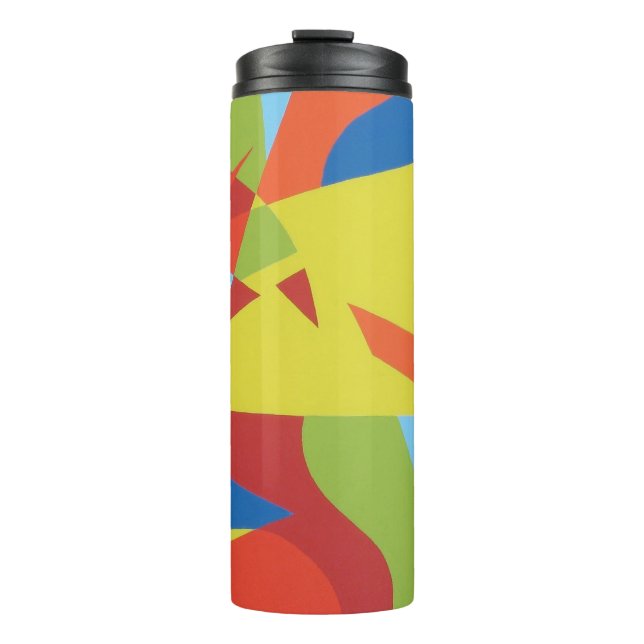 Beautiful and Vibrant Colors! Thermal Tumbler (Front)