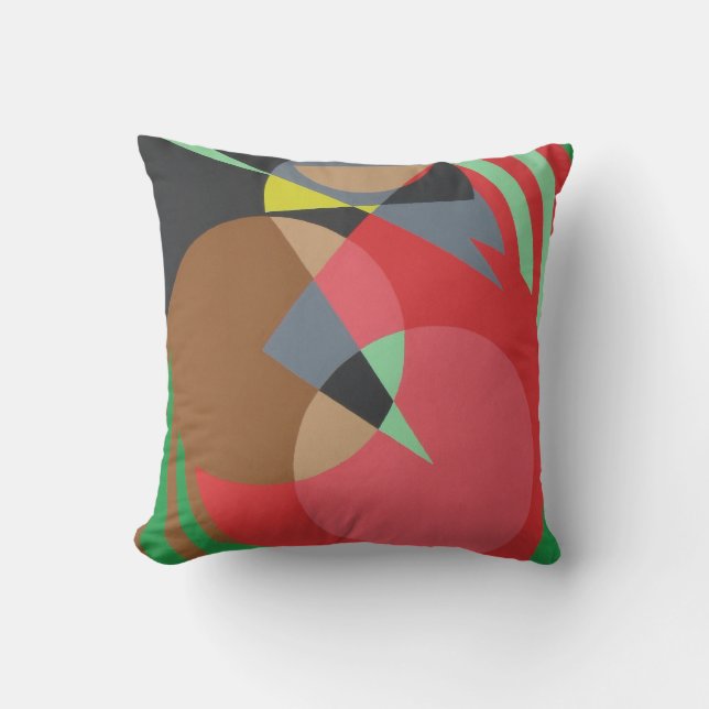 Beautiful and Vibrant Colors! Throw Pillow (Front)