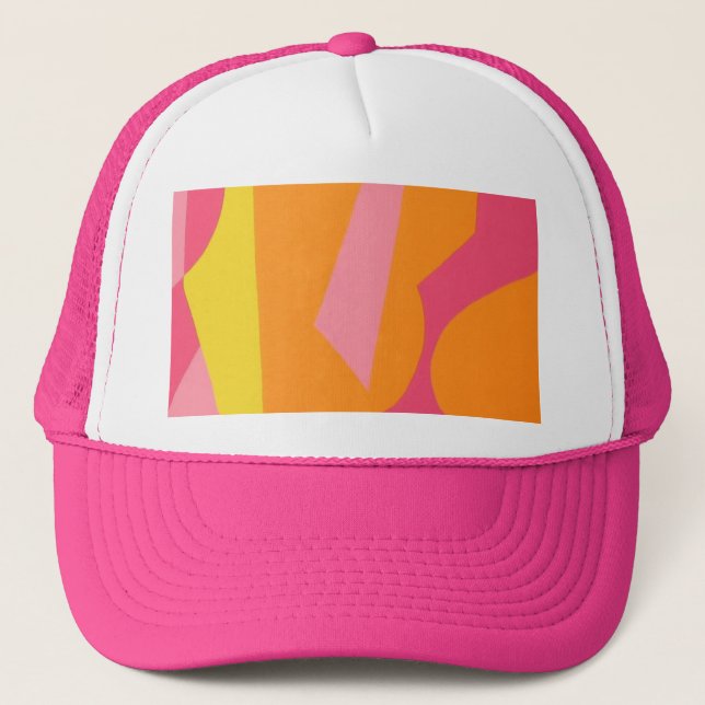 Beautiful and Vibrant Colors! Trucker Hat (Front)