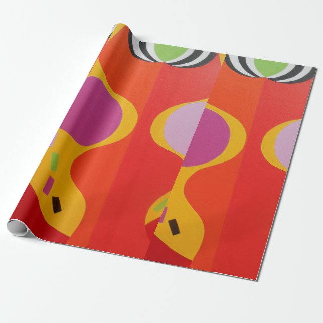 Beautiful and Vibrant Colors! Wrapping Paper (Unrolled)
