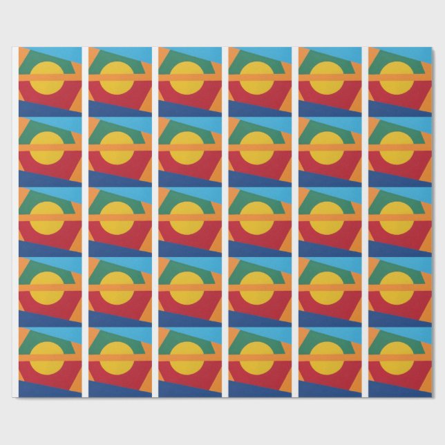 Beautiful and Vibrant Colors! Wrapping Paper (Flat)