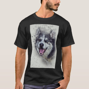 Beautiful And Wild Husky T-Shirt