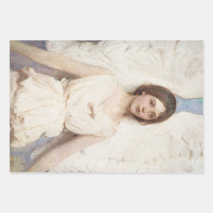 Beautiful Angel (by Abbott Handerson Thayer) Wrapping Paper Sheet