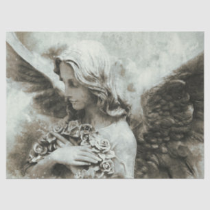 Beautiful Angel Decoupage  Tissue Paper