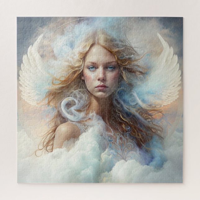Beautiful Angel in the sky Jigsaw Puzzle (Vertical)