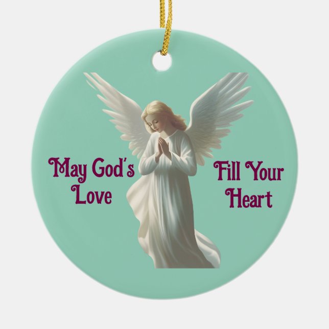 Beautiful Angel Ornament (Front)