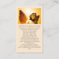 Beautiful Angel Sympathy Prayer Yellow Gold Orange