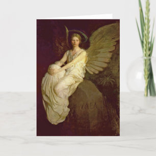 Beautiful Angel Vintage Card