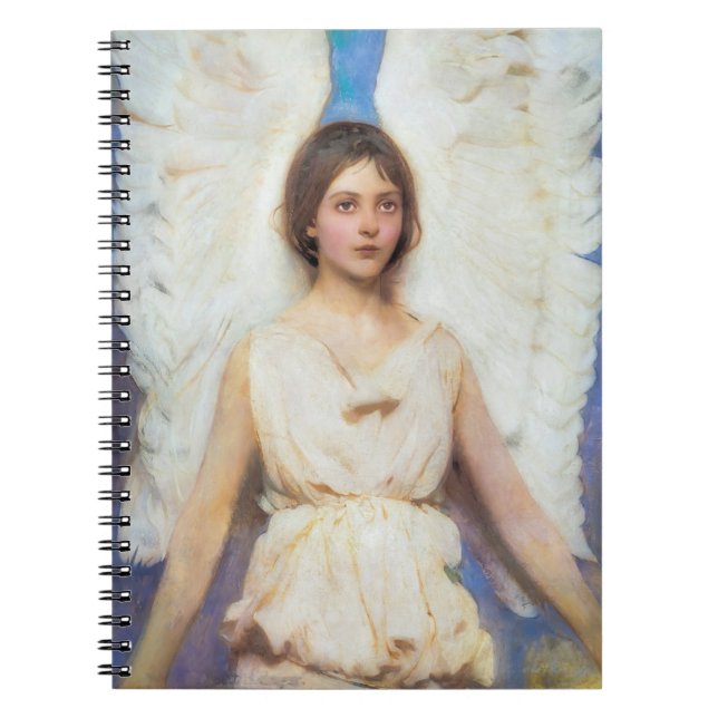 Beautiful Angel Vintage Notebook (Front)