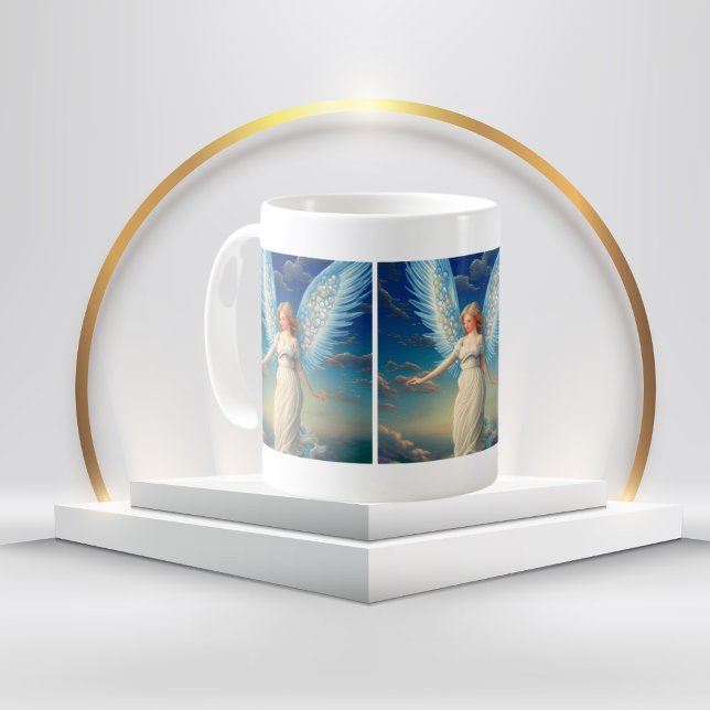 beautiful Angel white dress  Coffee Mug (Creator Uploaded)