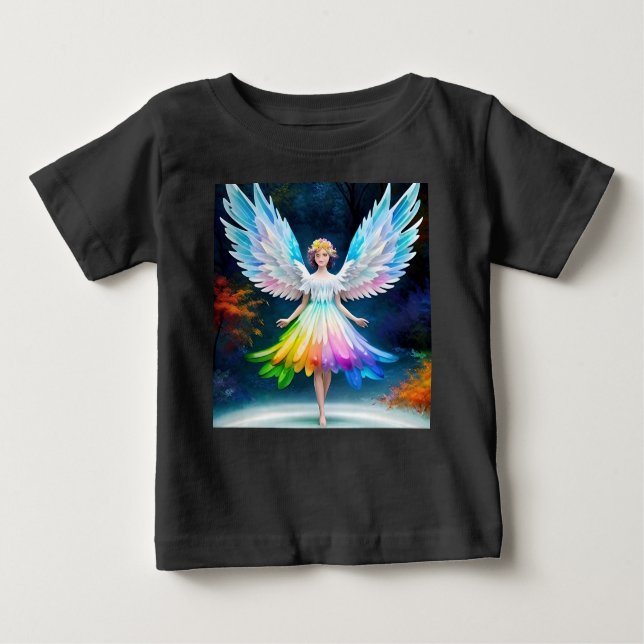 Beautiful Angel Wings Art-35444 Baby T-Shirt (Front)