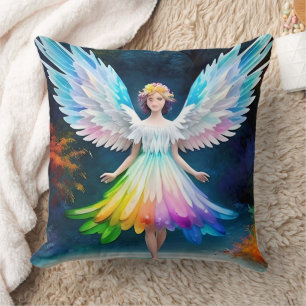 Beautiful Angel Wings Art-35444 Cushion