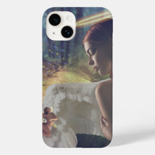 Beautiful Angel with Fairy Fantasy Art Case-Mate iPhone 14 Case