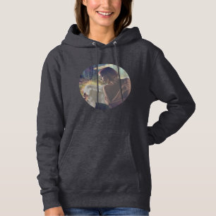 Beautiful Angel with Fairy Fantasy Art Hoodie