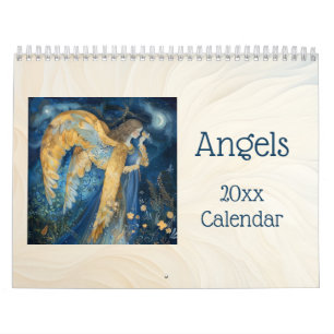 Beautiful Angels in Enchanted Gardens Calendar