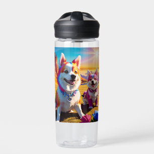 Beautiful Animal Four Water Bottle