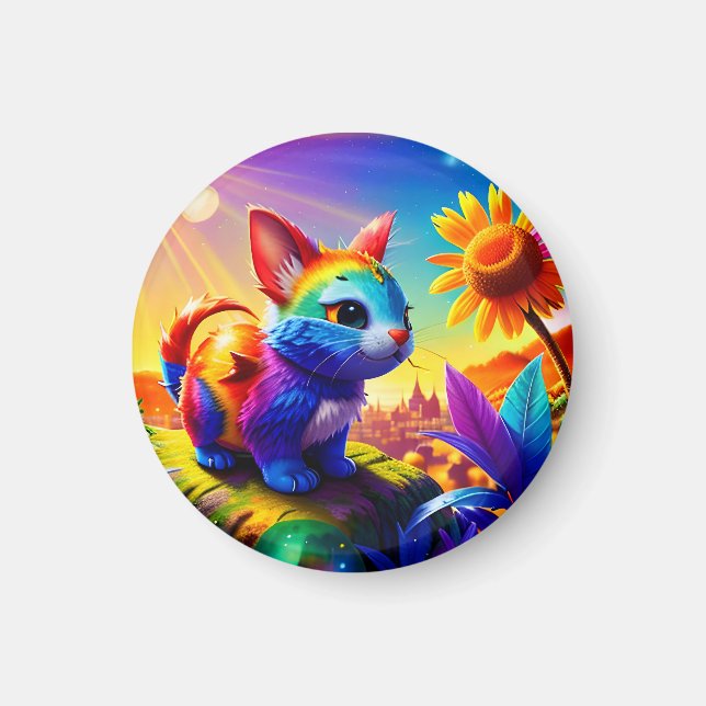 Beautiful Animal Three Magnet (Front)