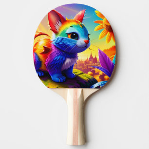 Beautiful Animal Three Ping Pong Paddle