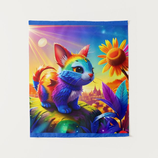 Beautiful Animal Three Tapestry (Front)