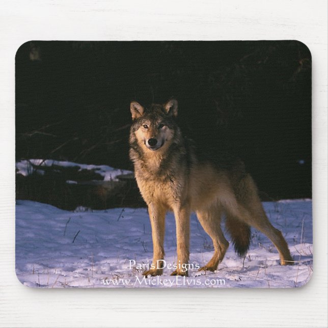 beautiful animals of the wild mouse pad (Front)